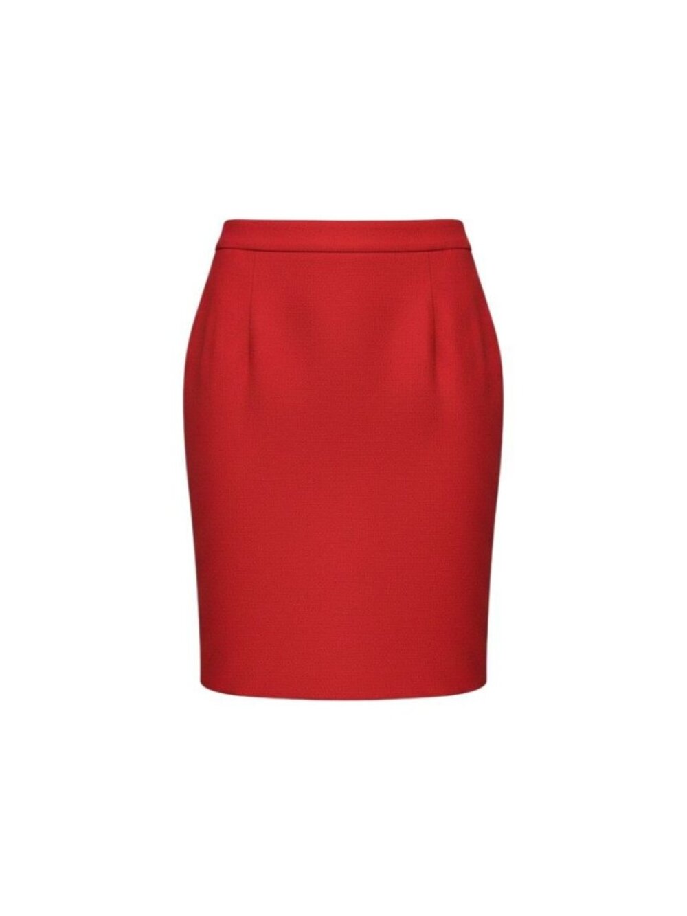 Liz Claiborne Petite Red Pencil Skirt Size 4P Womens
